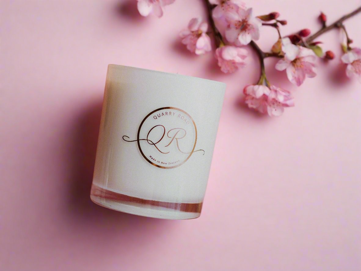 Blossom Breeze - Cherry Blossom with Rose Quartz