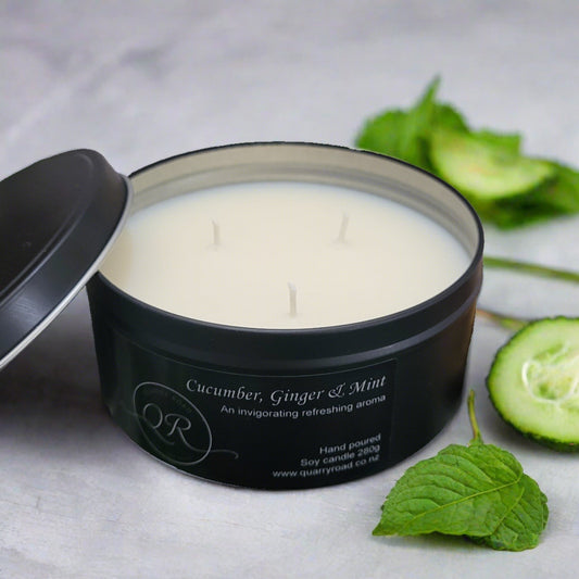 Cucumber, Ginger & Mint |  Lovely Candle