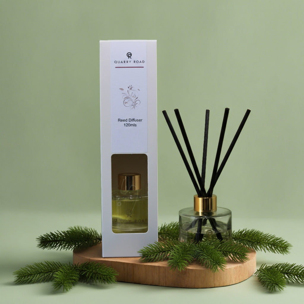 Man Diffuser Man Gone Wild - Cedarwood & Fir Reed Diffuser – Quarry Road