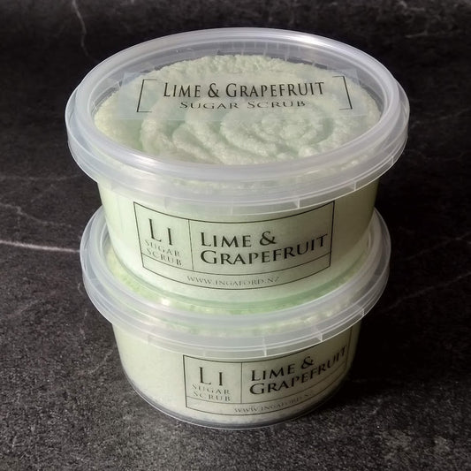 Lime & Grapefruit Sugar Scrub
