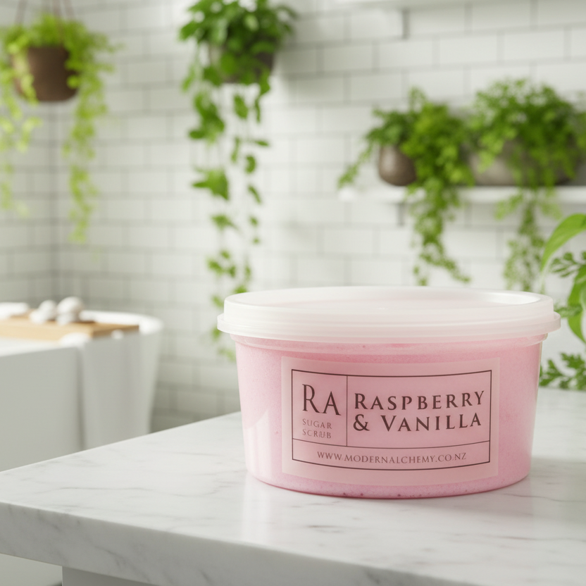 Raspberry and Vanilla - Sugar Scrub