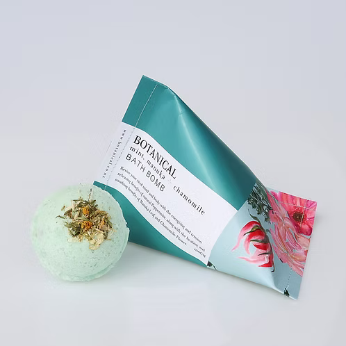 Bath Bomb - Mint, Manuka & Chamomile