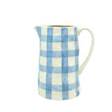 Jug - Cornflower Blue Gingham (Local Delivery Only - Southland)